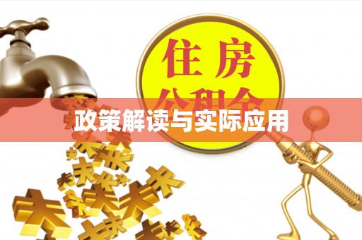 从江政策解读与实际应用