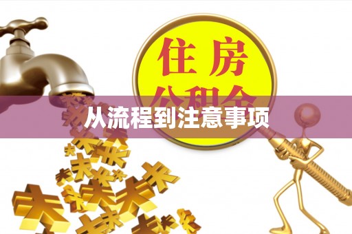从江从流程到注意事项